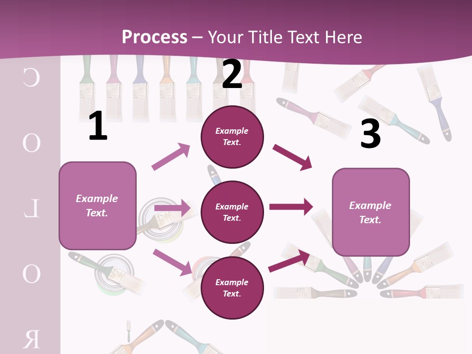 Dye Container Red PowerPoint Template