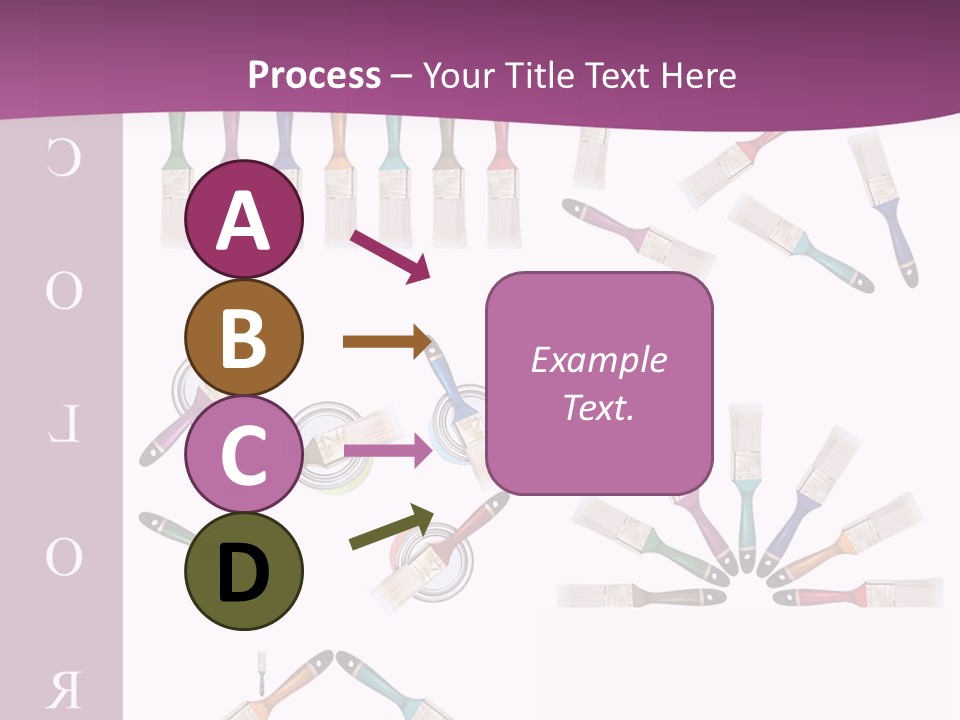 Dye Container Red PowerPoint Template