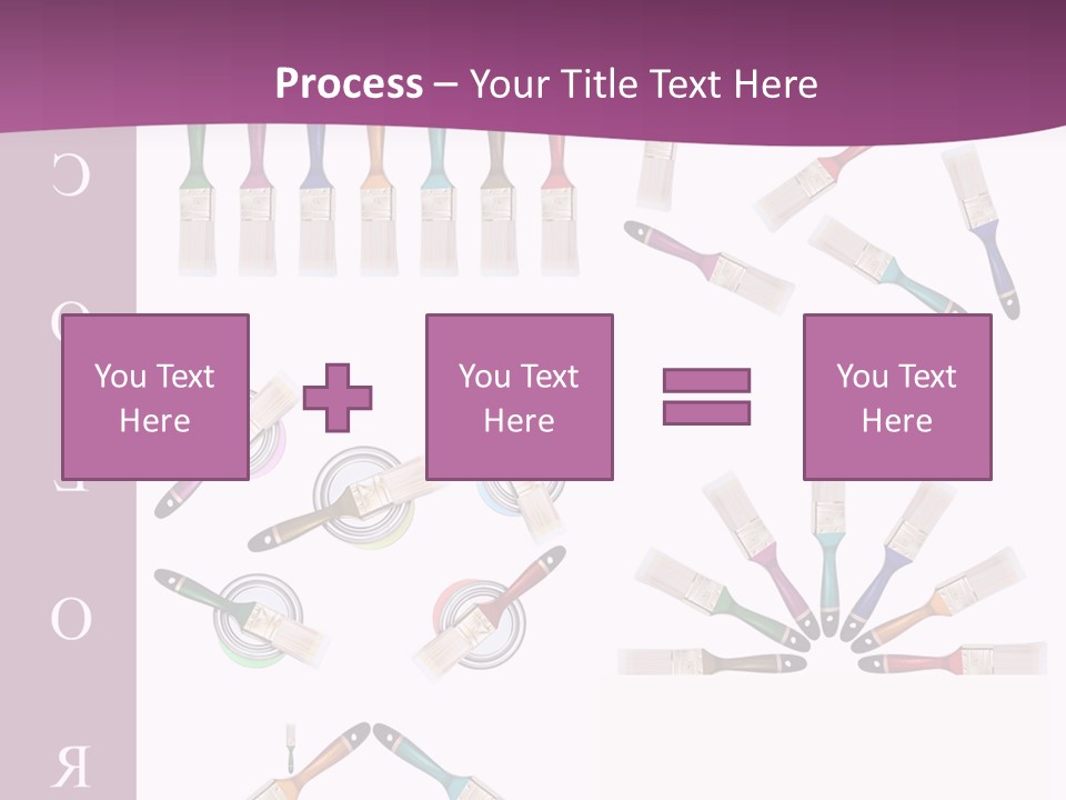 Dye Container Red PowerPoint Template