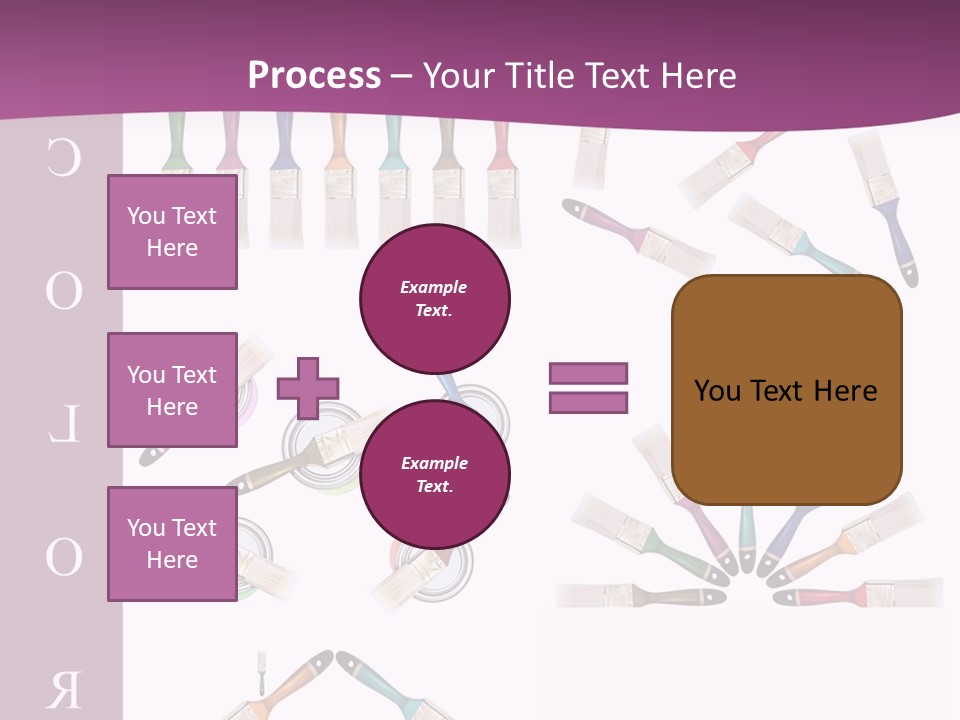 Dye Container Red PowerPoint Template