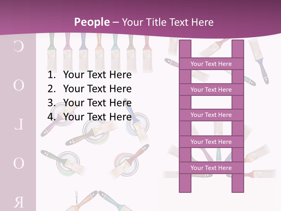 Dye Container Red PowerPoint Template