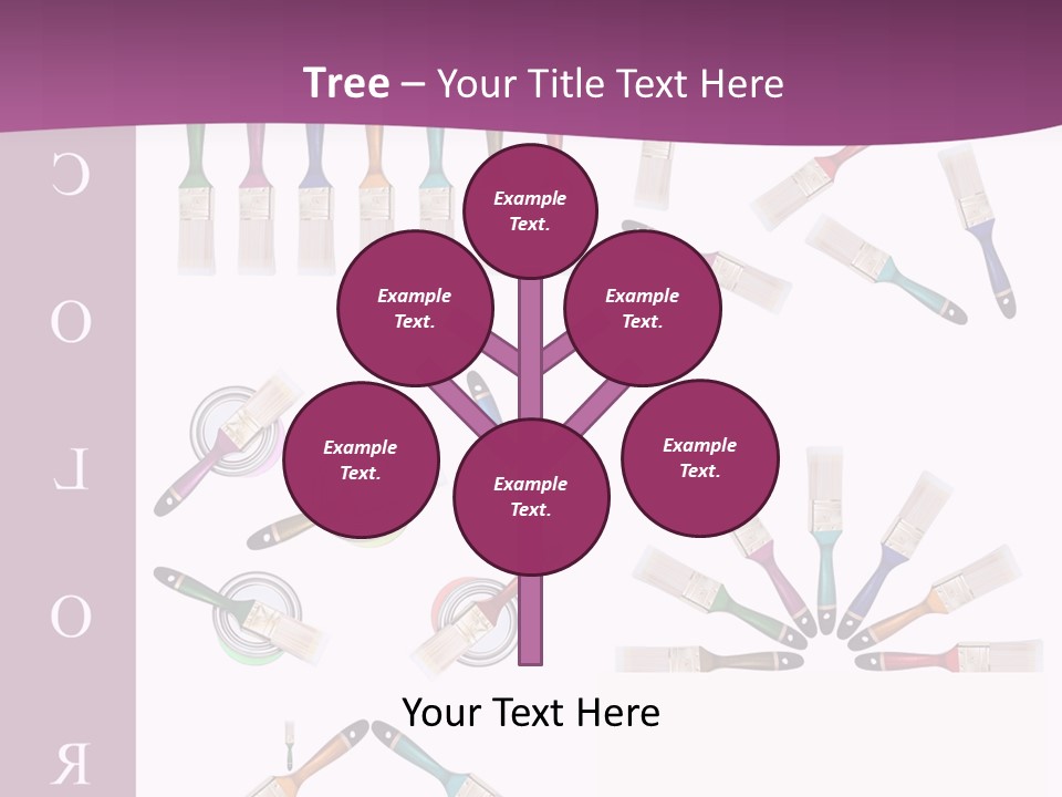 Dye Container Red PowerPoint Template