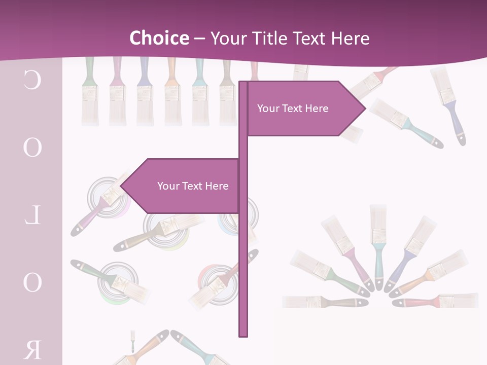 Dye Container Red PowerPoint Template