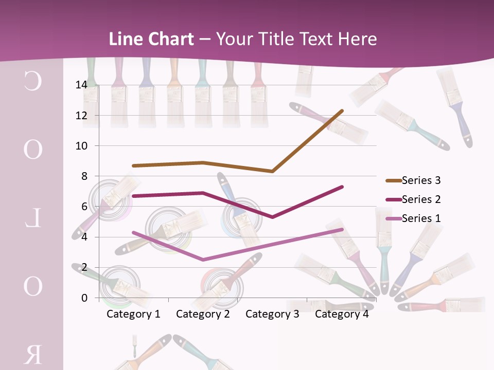 Dye Container Red PowerPoint Template