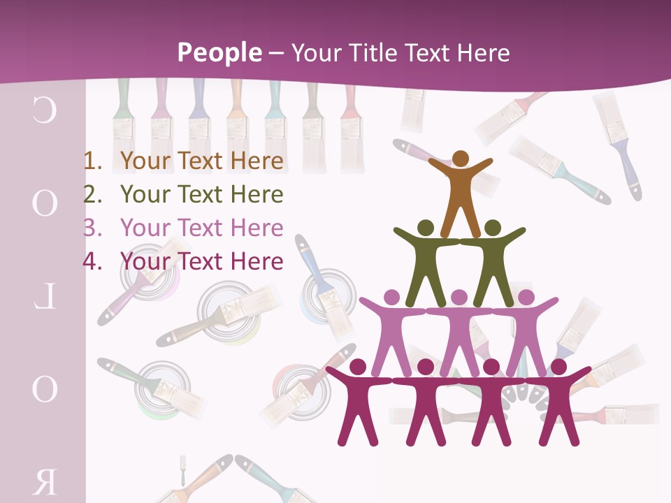 Dye Container Red PowerPoint Template