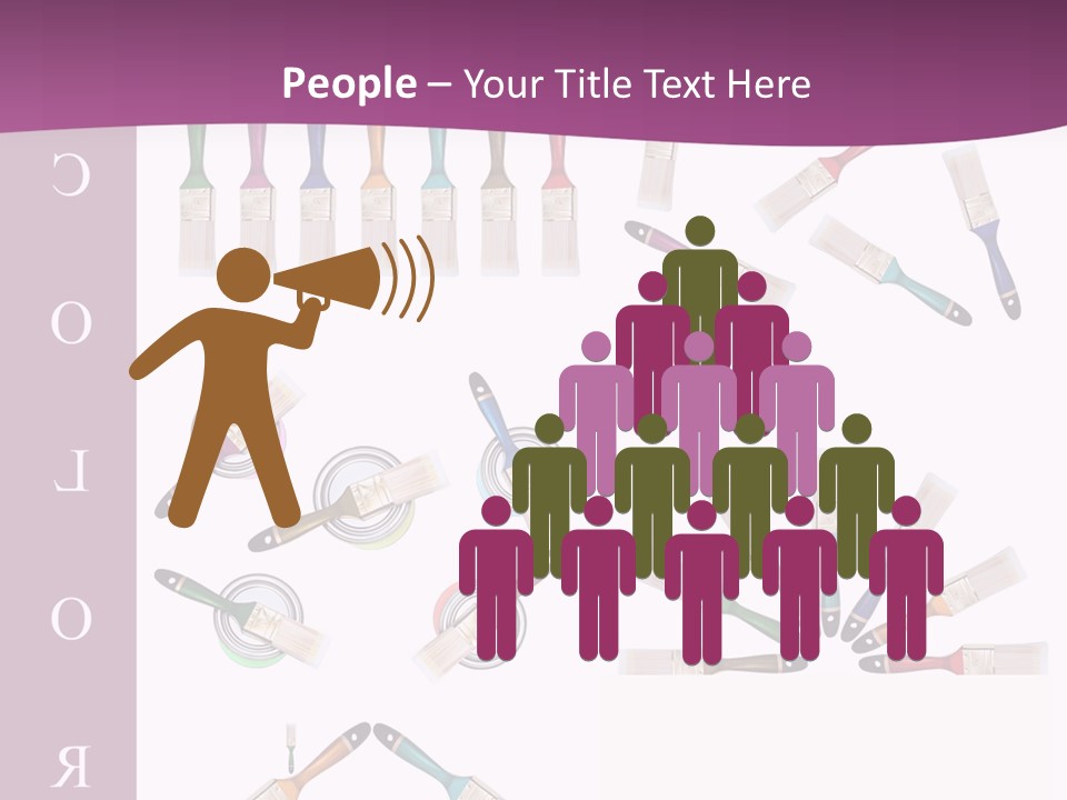 Dye Container Red PowerPoint Template