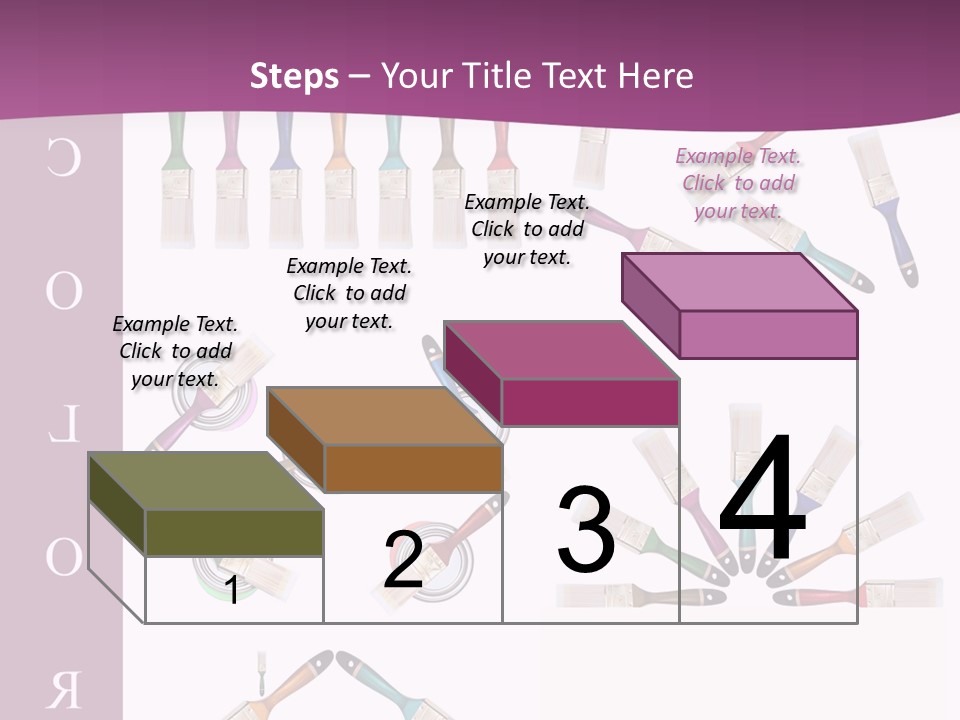 Dye Container Red PowerPoint Template