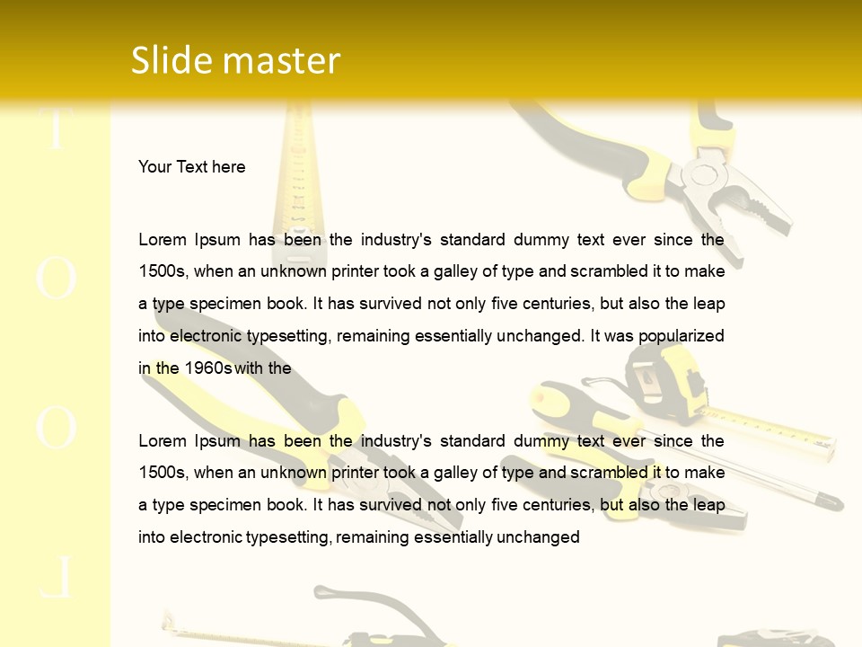 Variation Centimeters Precision PowerPoint Template