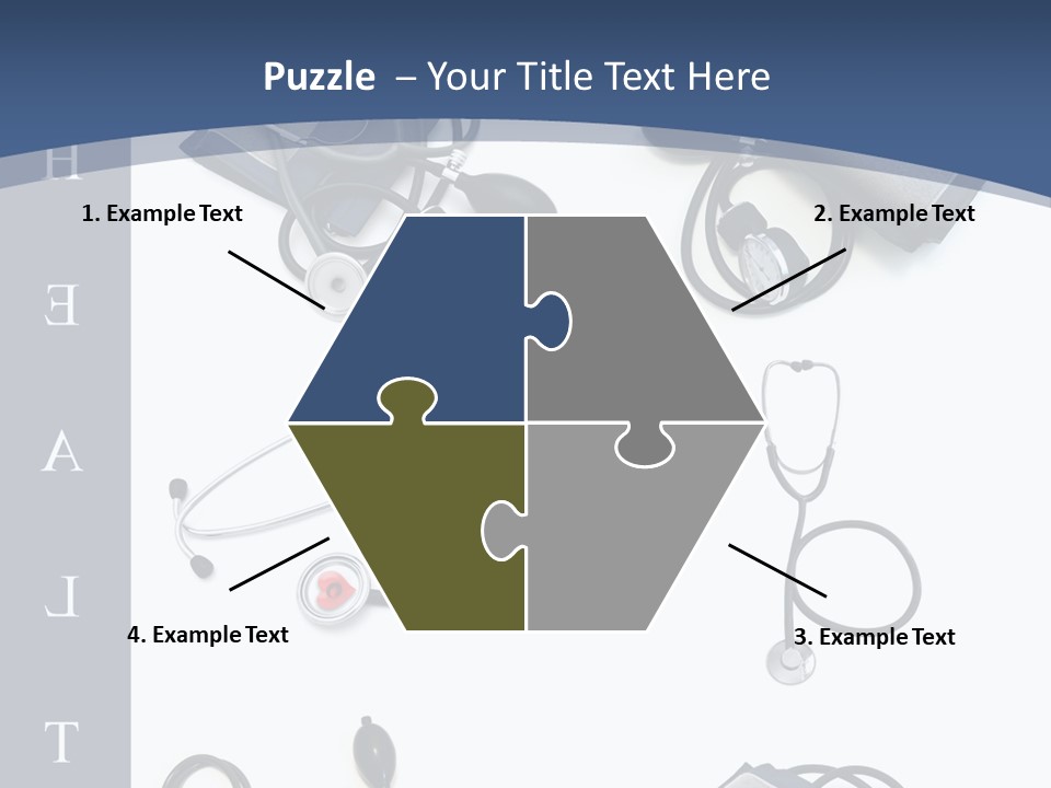 Illness Pulse Arrangement PowerPoint Template