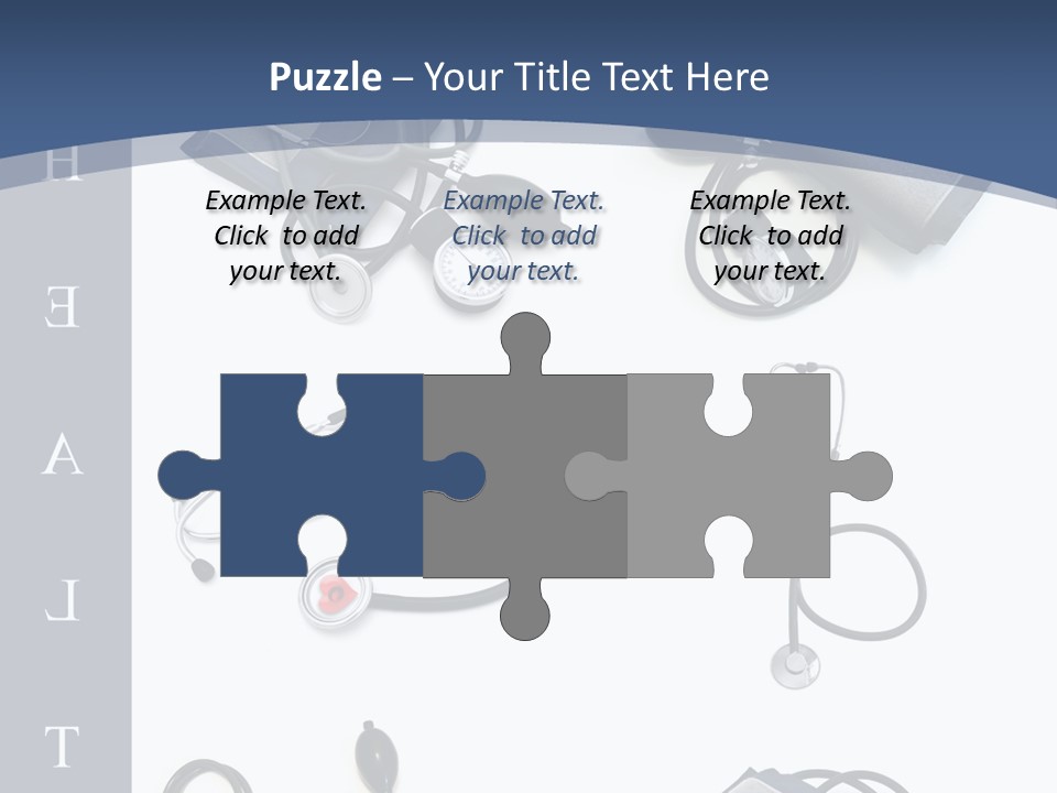 Illness Pulse Arrangement PowerPoint Template
