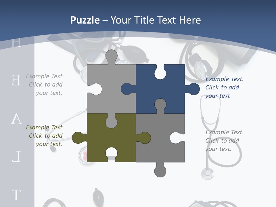 Illness Pulse Arrangement PowerPoint Template