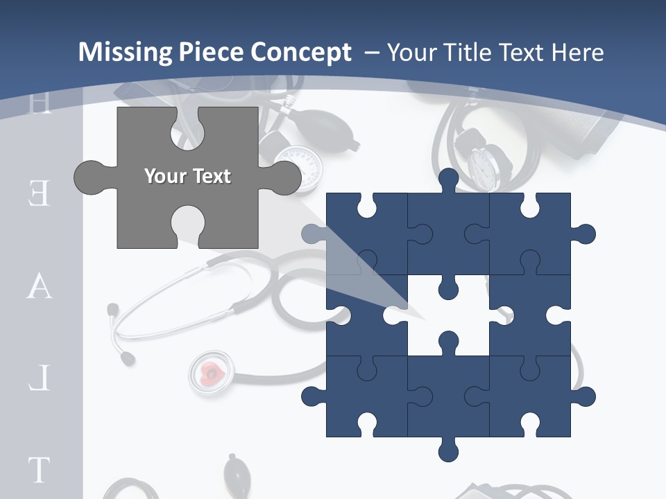 Illness Pulse Arrangement PowerPoint Template