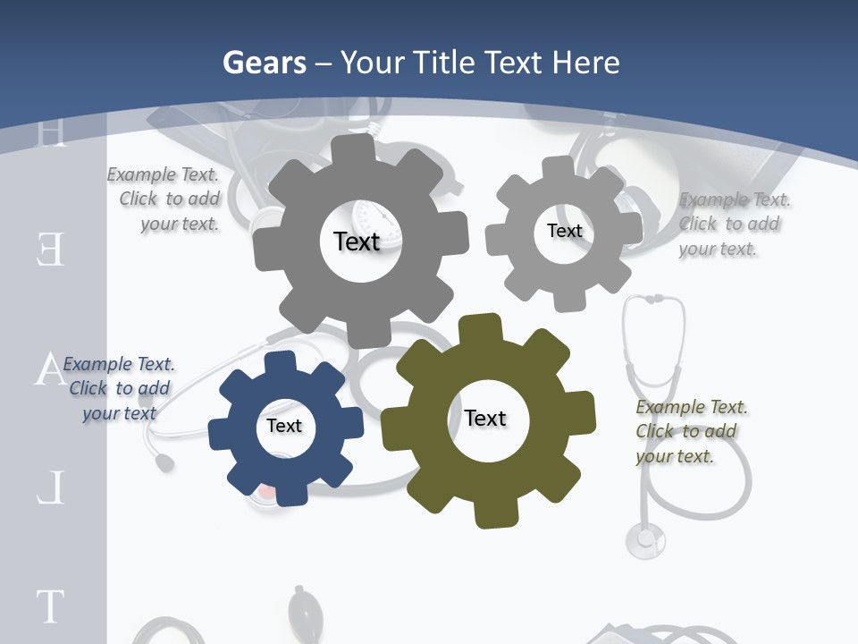 Illness Pulse Arrangement PowerPoint Template