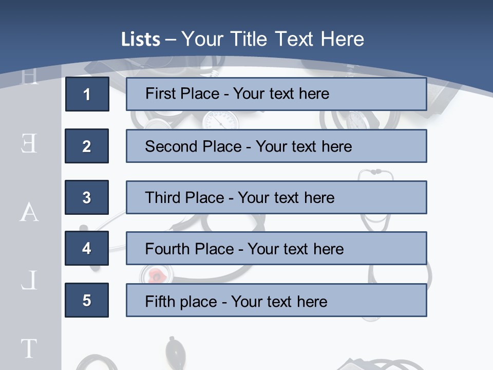 Illness Pulse Arrangement PowerPoint Template