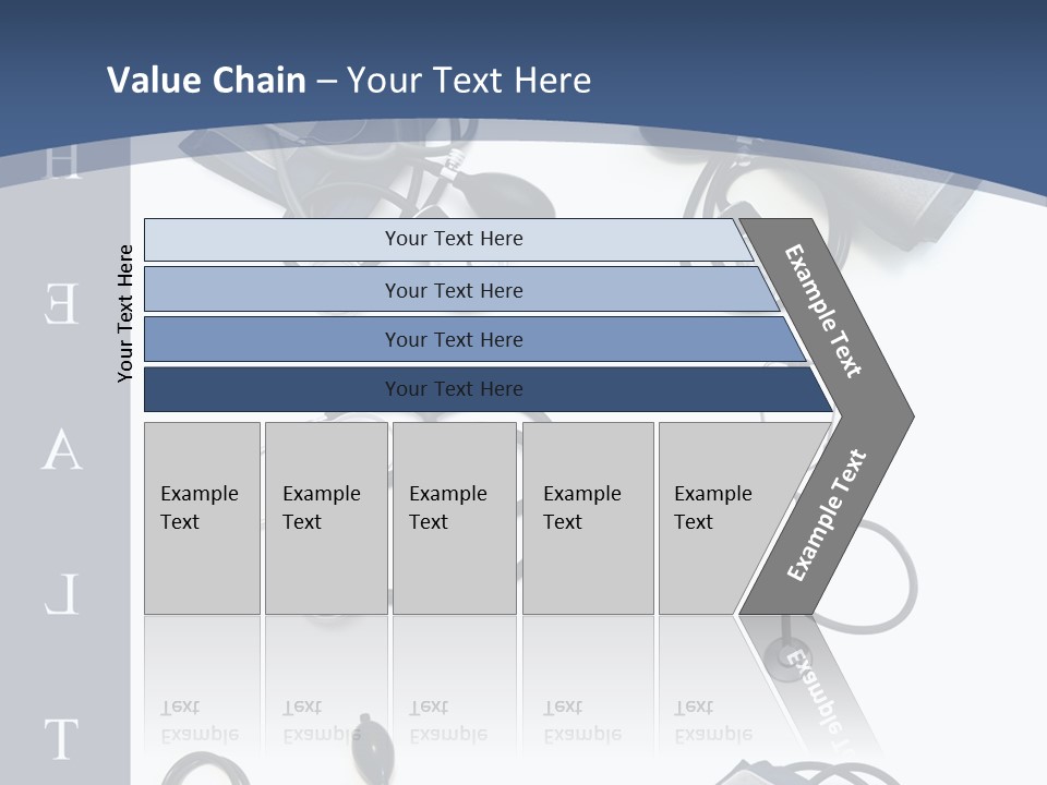 Illness Pulse Arrangement PowerPoint Template