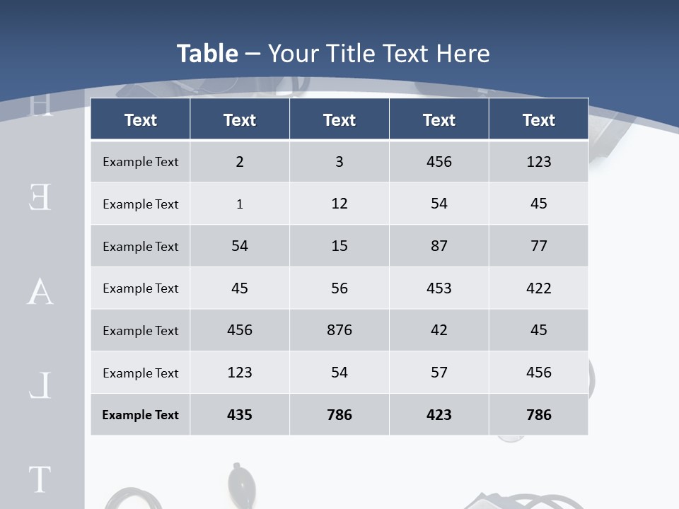 Illness Pulse Arrangement PowerPoint Template