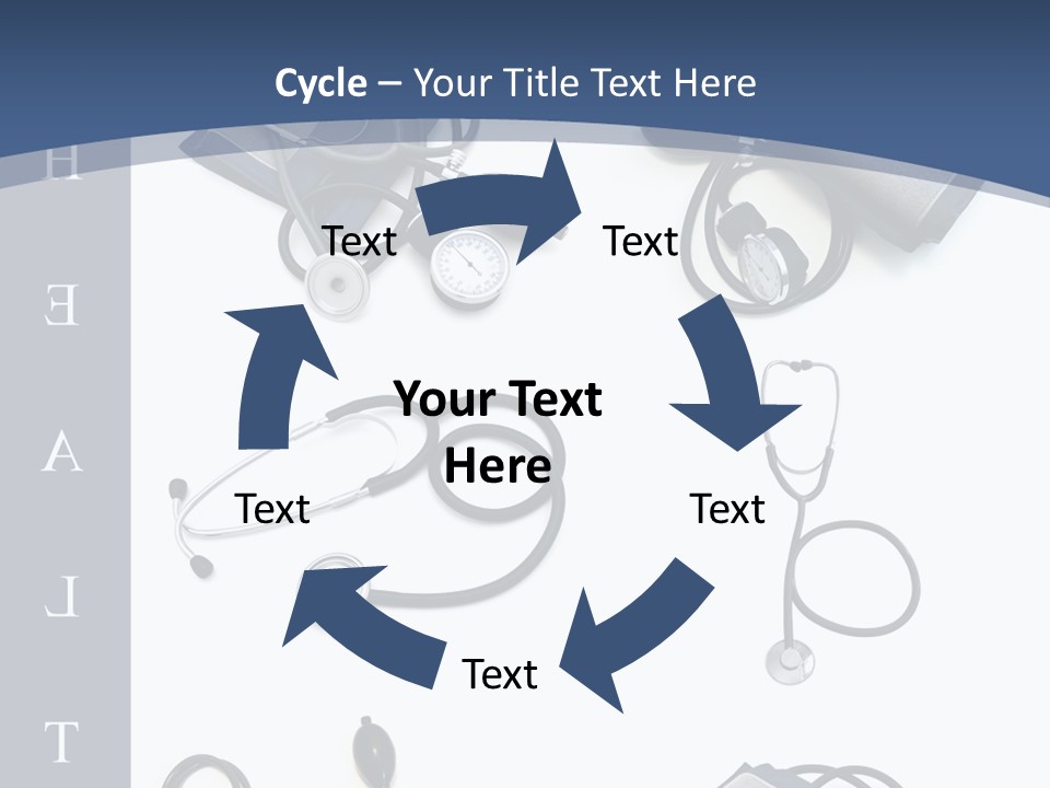 Illness Pulse Arrangement PowerPoint Template