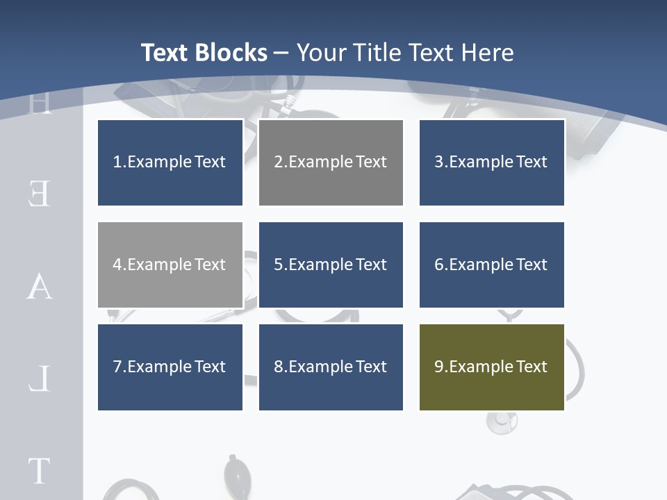 Illness Pulse Arrangement PowerPoint Template