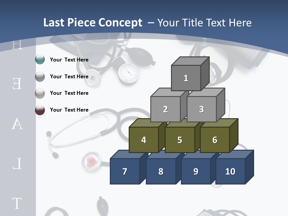 Illness Pulse Arrangement PowerPoint Template