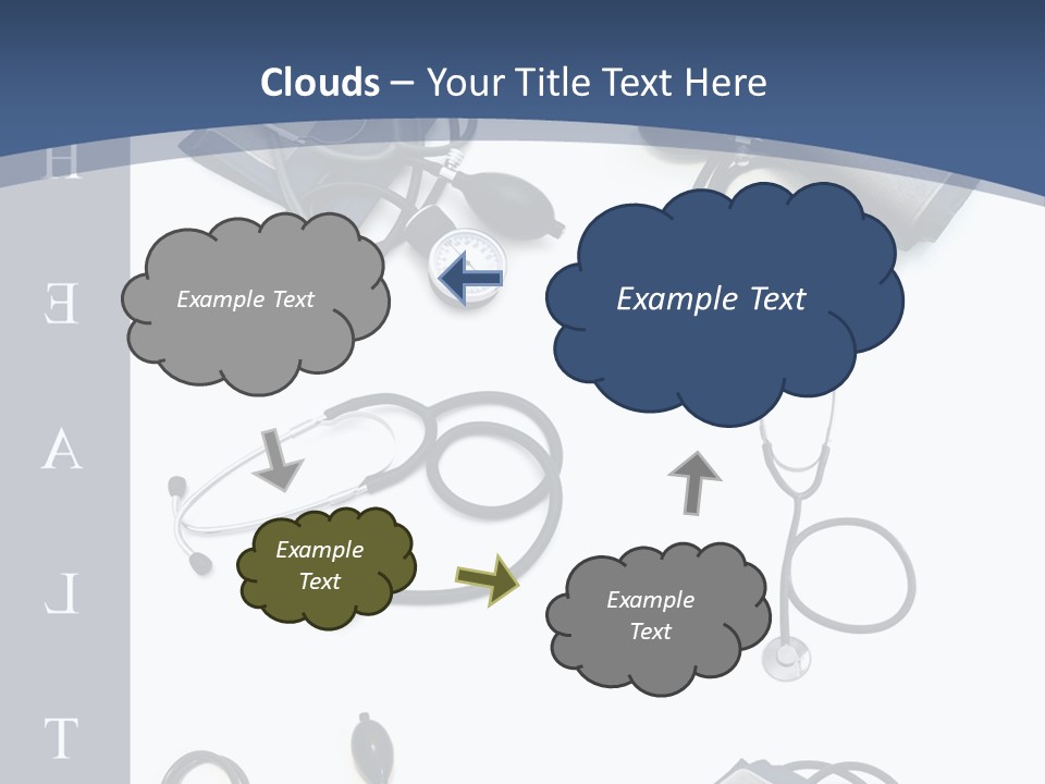 Illness Pulse Arrangement PowerPoint Template