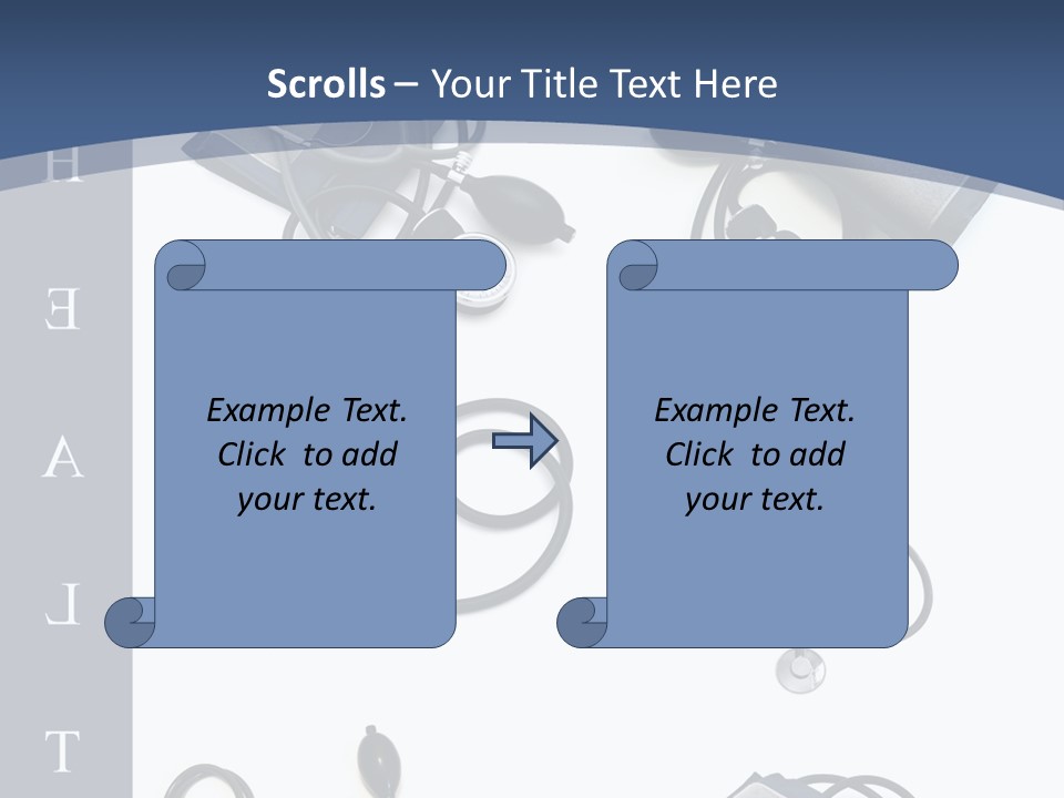Illness Pulse Arrangement PowerPoint Template