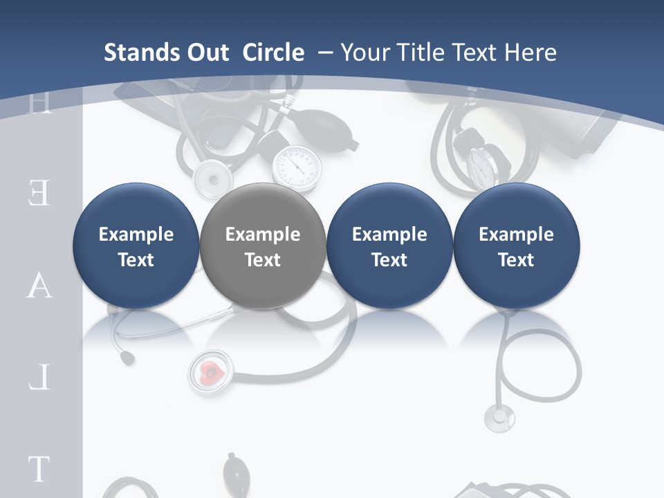 Illness Pulse Arrangement PowerPoint Template