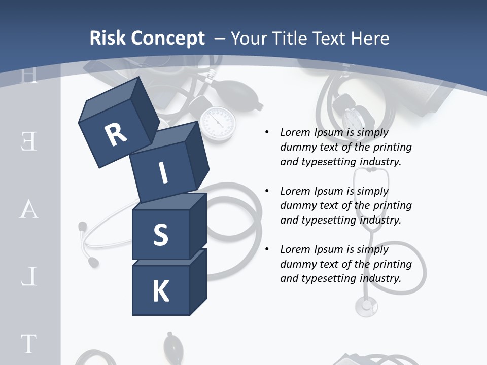 Illness Pulse Arrangement PowerPoint Template