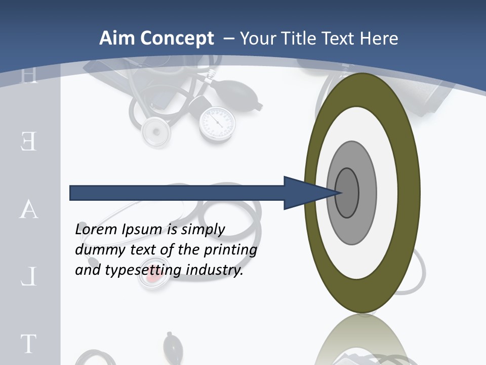 Illness Pulse Arrangement PowerPoint Template