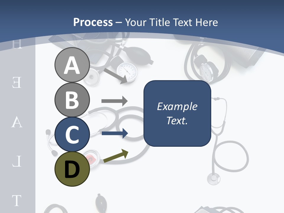 Illness Pulse Arrangement PowerPoint Template