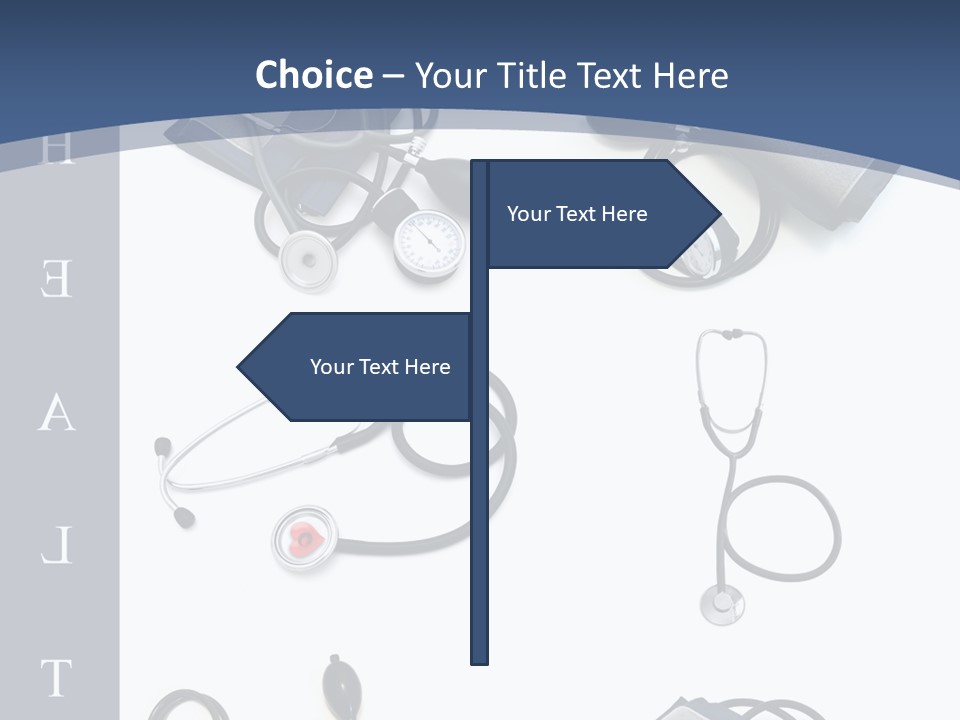Illness Pulse Arrangement PowerPoint Template