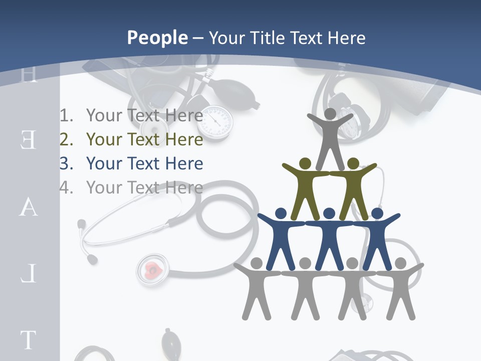 Illness Pulse Arrangement PowerPoint Template