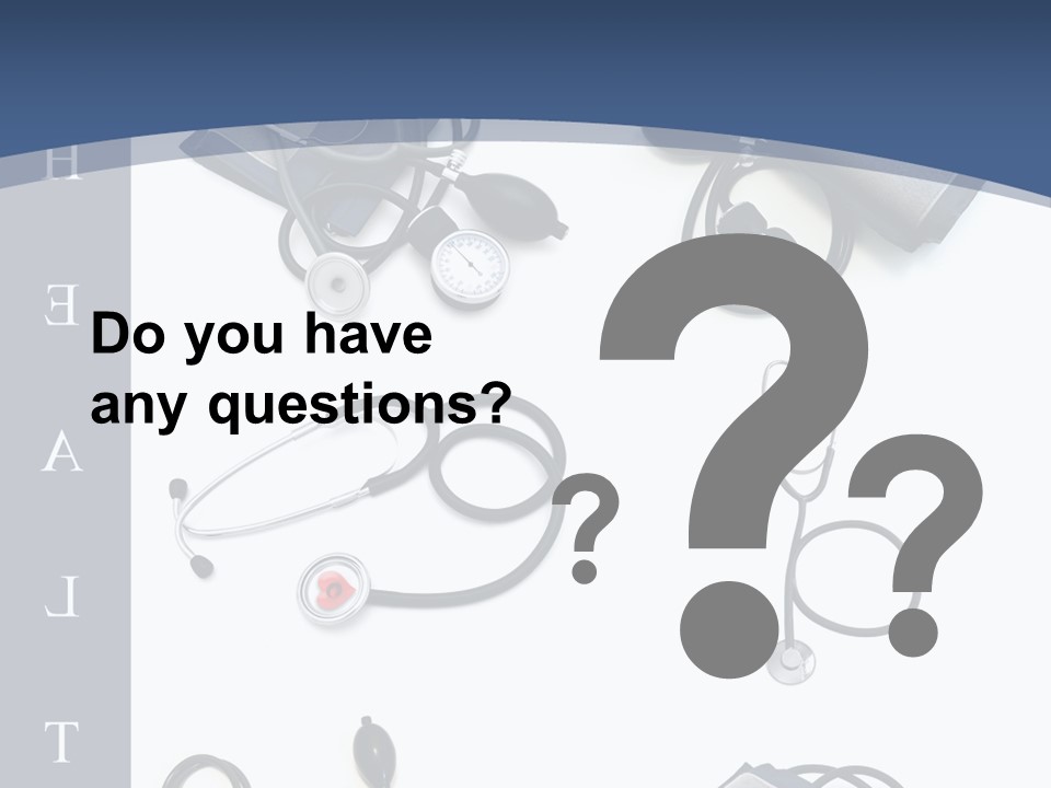 Illness Pulse Arrangement PowerPoint Template