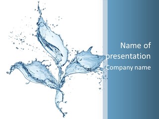 Ripple Water Fresh PowerPoint Template