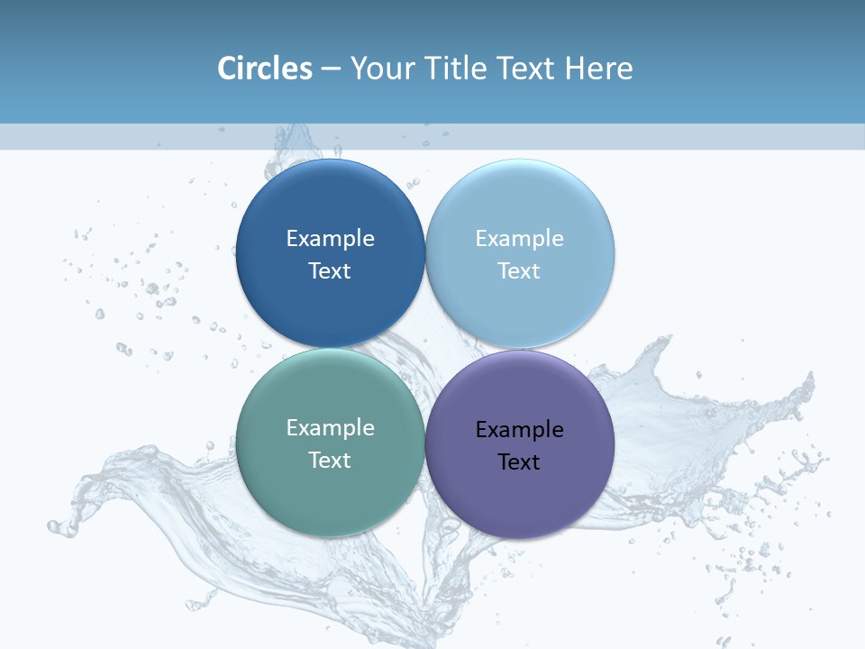 Ripple Water Fresh PowerPoint Template