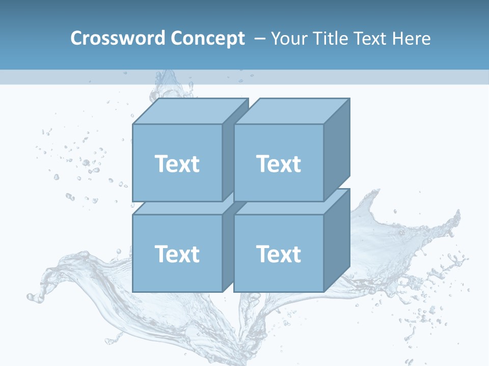 Ripple Water Fresh PowerPoint Template