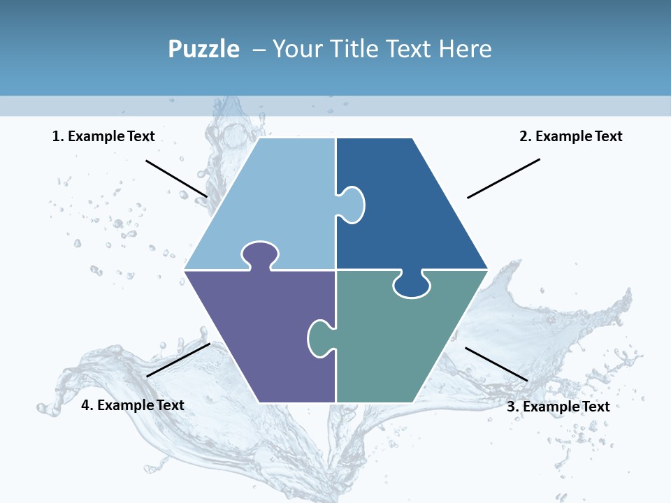 Ripple Water Fresh PowerPoint Template