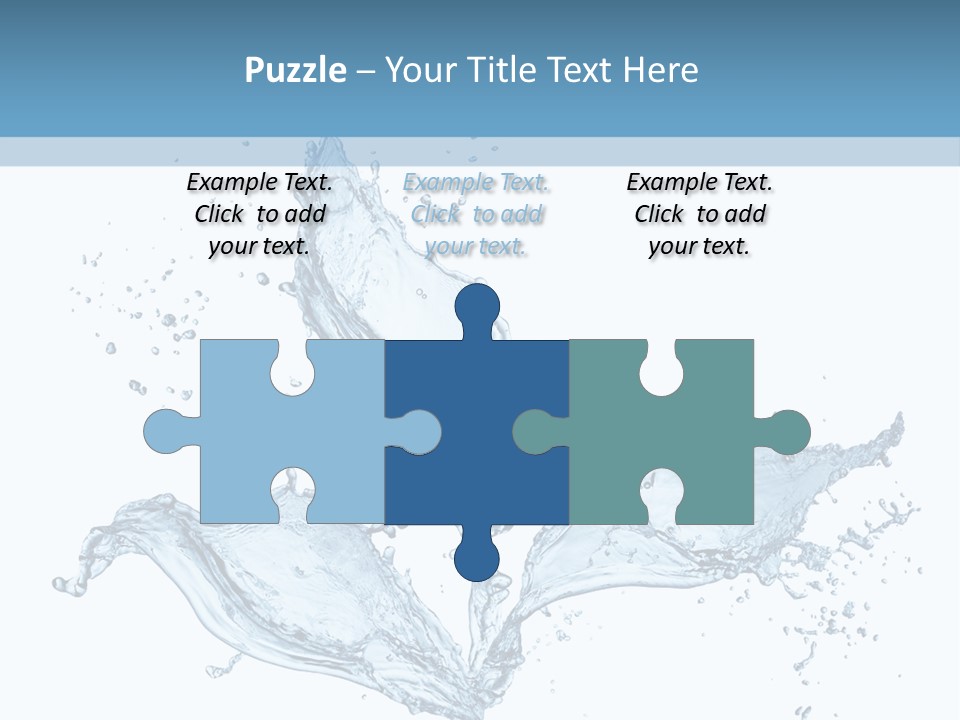 Ripple Water Fresh PowerPoint Template