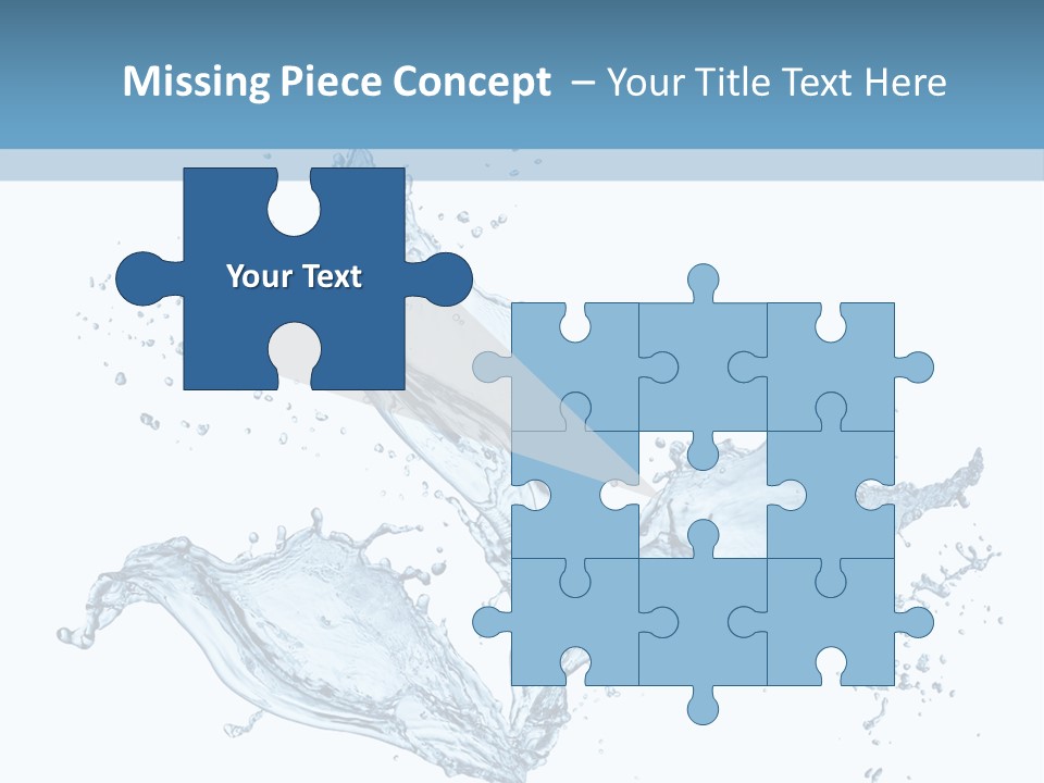 Ripple Water Fresh PowerPoint Template