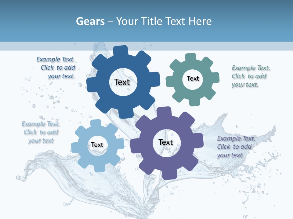 Ripple Water Fresh PowerPoint Template