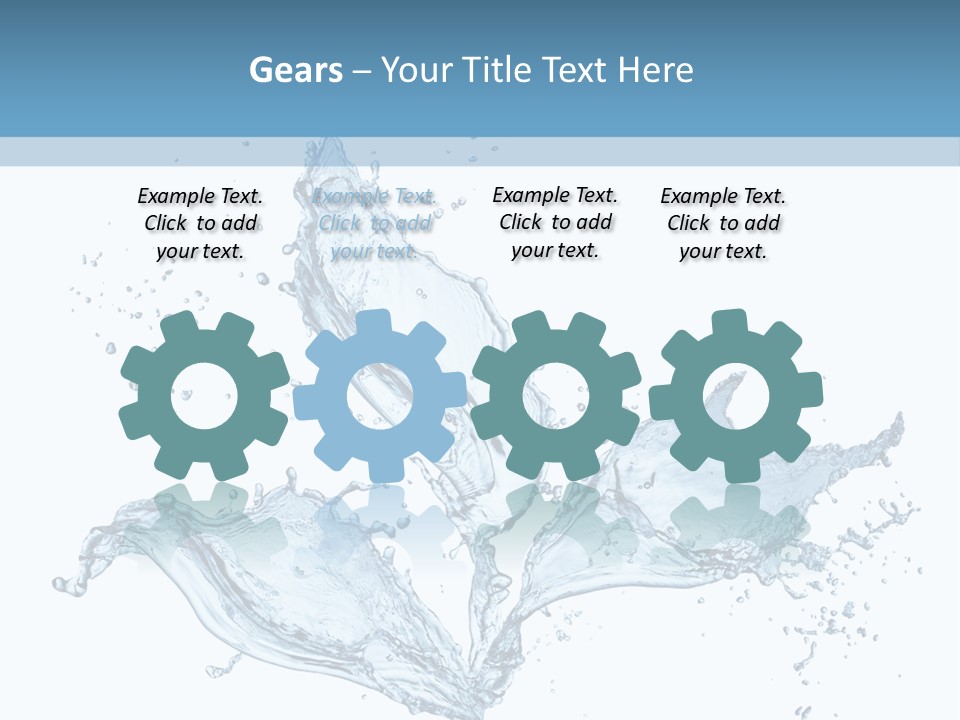 Ripple Water Fresh PowerPoint Template