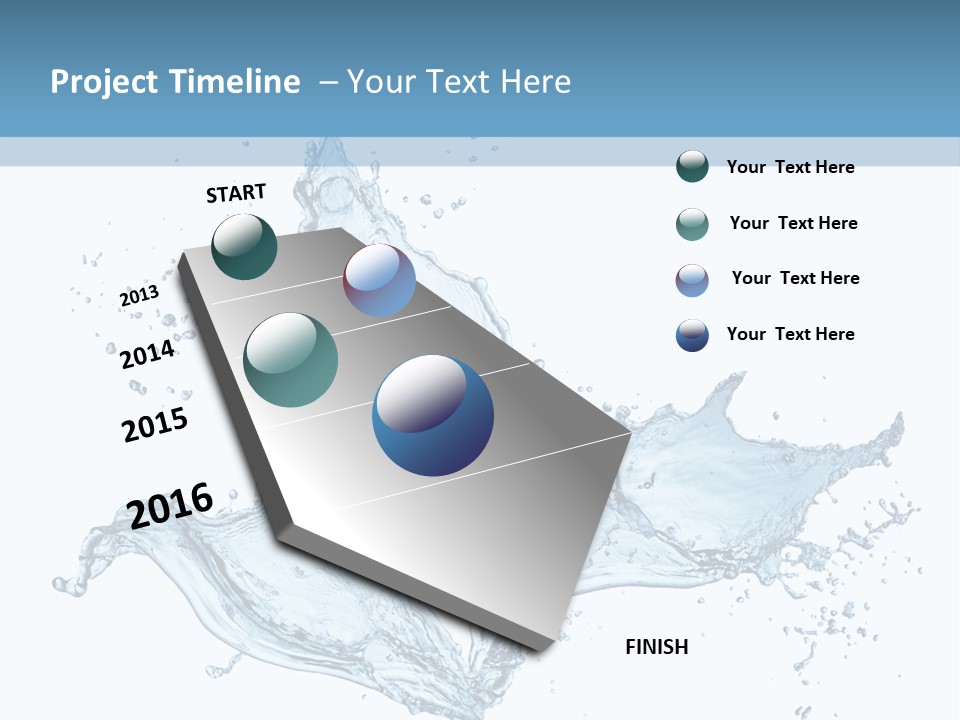 Ripple Water Fresh PowerPoint Template