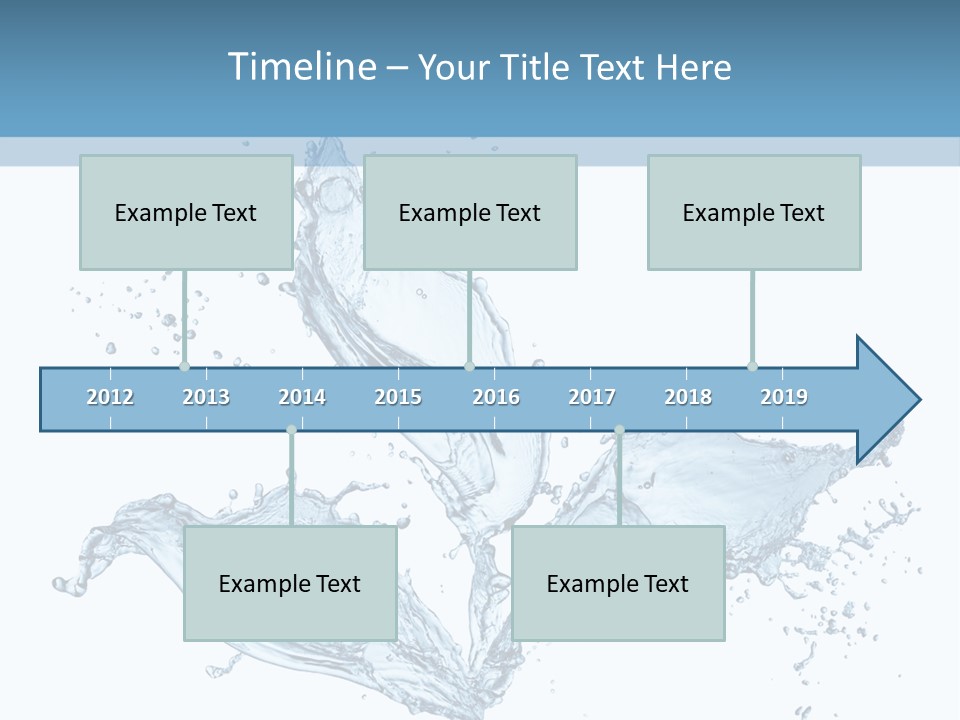 Ripple Water Fresh PowerPoint Template