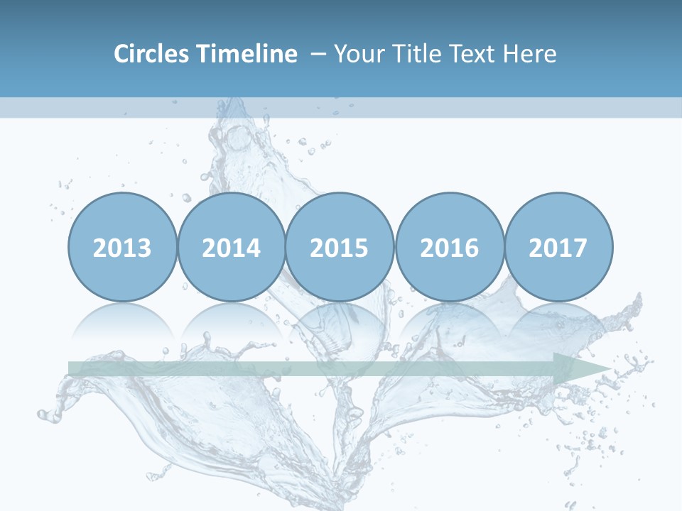 Ripple Water Fresh PowerPoint Template