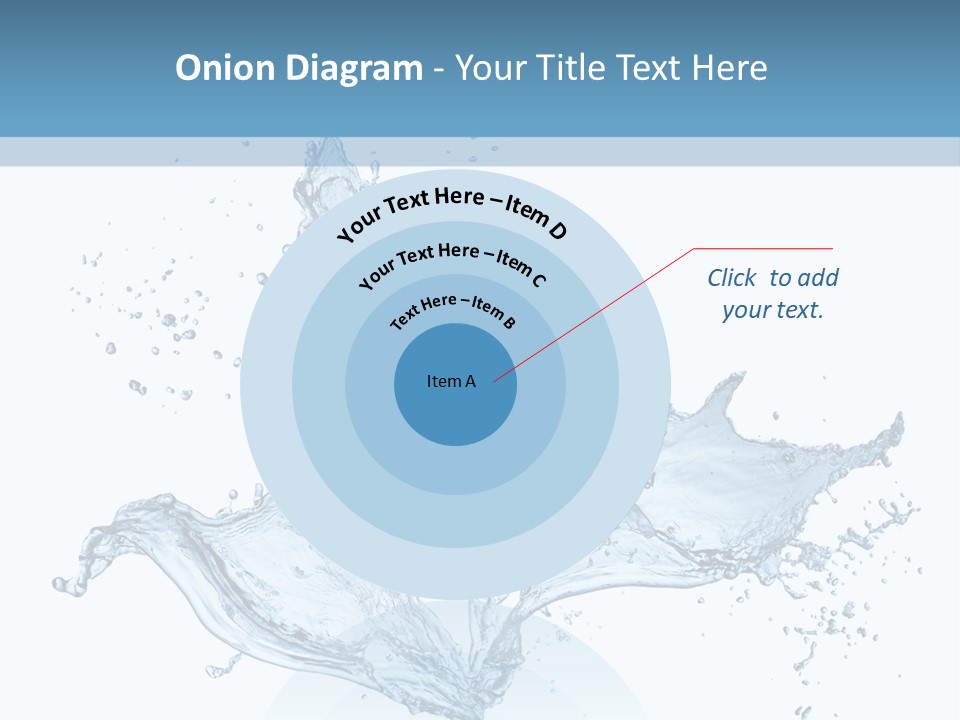Ripple Water Fresh PowerPoint Template