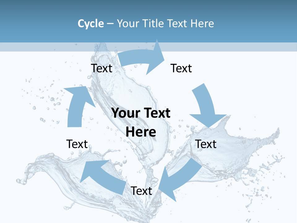 Ripple Water Fresh PowerPoint Template