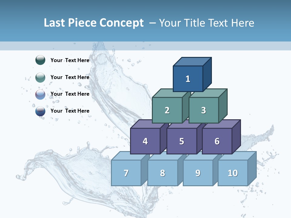 Ripple Water Fresh PowerPoint Template