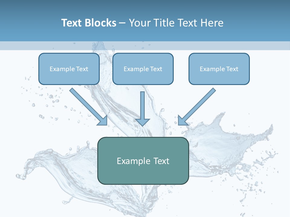 Ripple Water Fresh PowerPoint Template