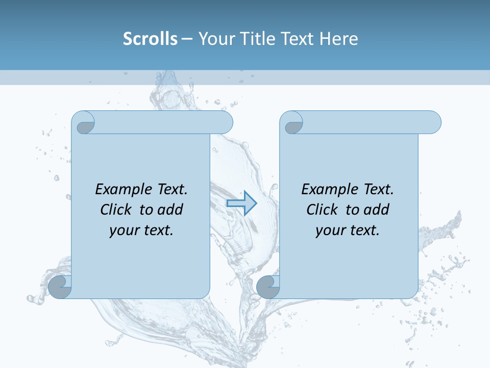 Ripple Water Fresh PowerPoint Template