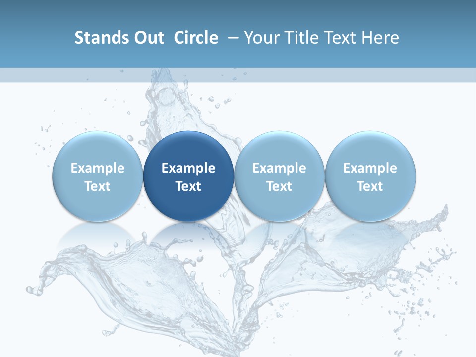 Ripple Water Fresh PowerPoint Template