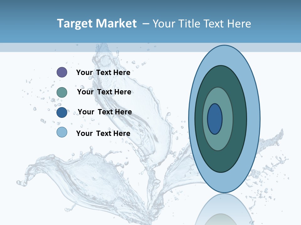 Ripple Water Fresh PowerPoint Template
